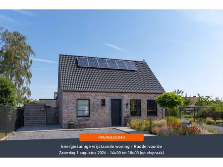 huis te koop in ruddervoorde met 3 slaapkamers