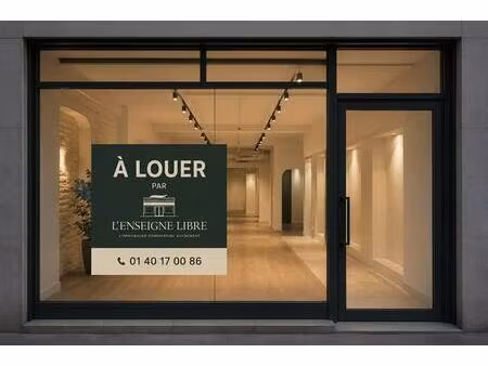 location commerce paris 75013 119m²