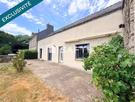 maison traditionnelle de 123 m2 sur un terrain de 6328 m2 a plumeliau bieuzy