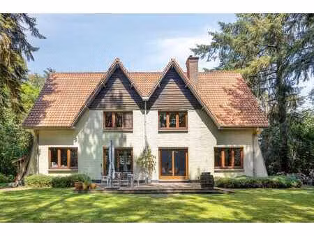 buizingen : villa 4-façades unique (5 ch) avec garage  situé