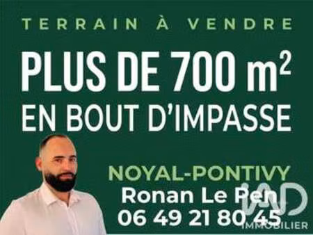 vente terrain à noyal-pontivy (56920) : à vendre / 724m² noyal-pontivy