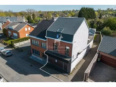 maison à vendre avec garage et terrasse   leval-trahegnies (vbe46072)