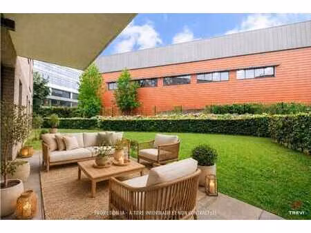 appartement 2 chambres avec jardin s-o