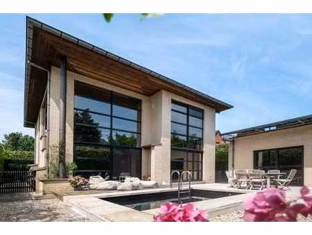 villa exclusive économe en énergie au cœur de schilde
