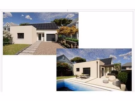 terrain avec maison neuve à vendre