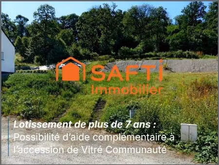 terrain constructible viabilisé à vendre