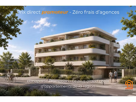 vente appartement 1 pièce 44 m² canet-en-roussillon (66140)