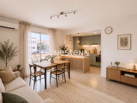 golfe juan - studio 30 m² - terrasse - cave