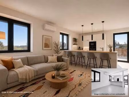 2 appartements 3 chambres  assesse  peba