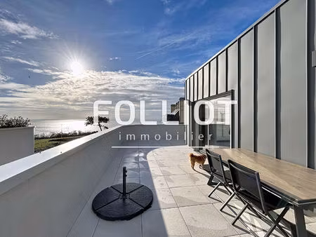 à vendre : appartement de grand standing à granville  vue mer