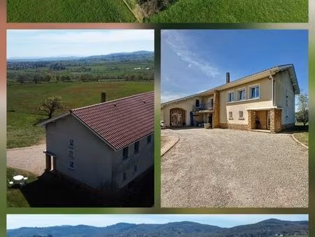 maison rénovée 225m2 avec parcelle 2400m2 plate piscinable