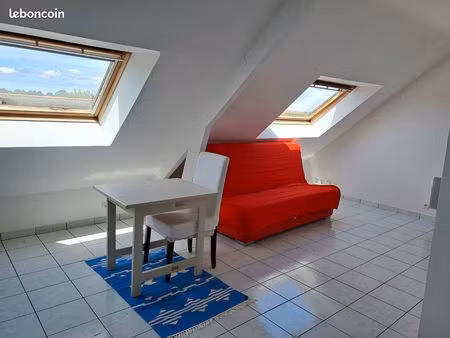 studio meublé 17m2 à louer lanester
