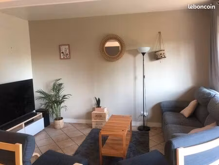 appartement duplex 67 m2 - peupleraie - 2 chambres - balcon