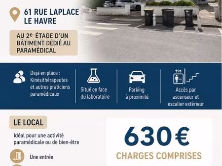local paramédicale à louer