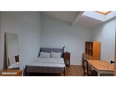 location d'une chambre dans une maison