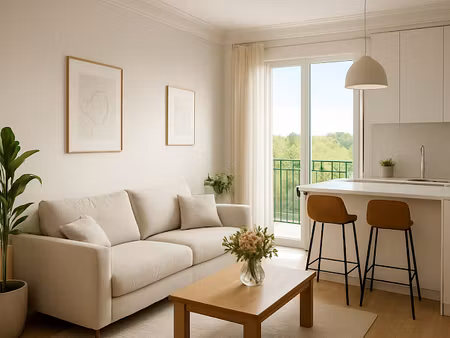 vente appartement 2 pièces 42 m² à biscarrosse (40600)  249 000 €