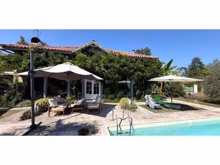 maison avec piscine et terrasse sainte-christie-d’armagnac (32)