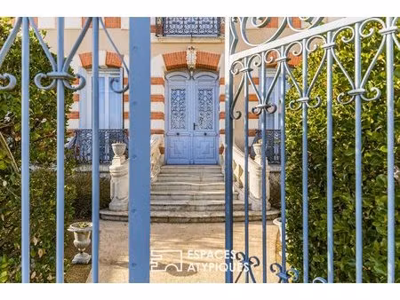majestueuse villa bourgeoise de 1891 entre art de vivre et patrimoine