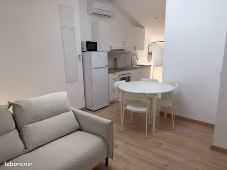studio climatisé rénové