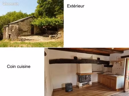 location petite maison à l'année proche florac