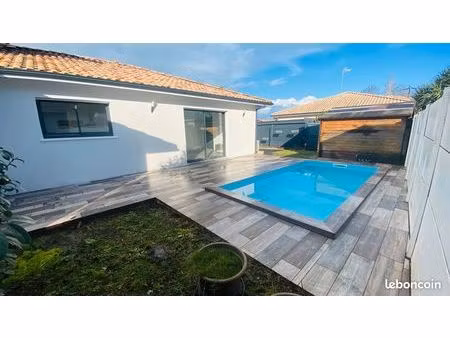 maison 85m2 3ch avec piscine