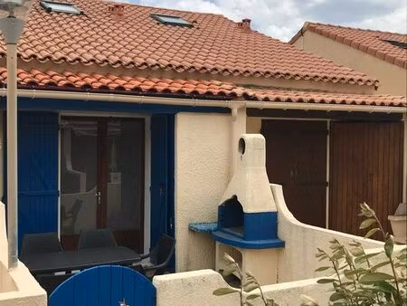☀️?? port leucate villa vue mer résidence direct plage - terrasse - parking ☀️??