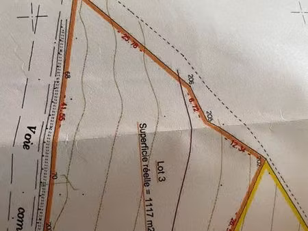 terrain à bâtir