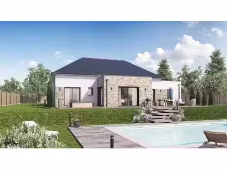 terrain avec maison neuve à vendre