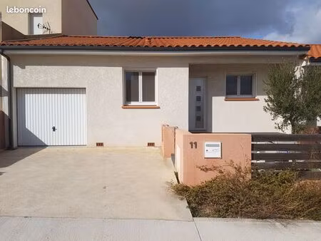 villa t4 récente à cabestany