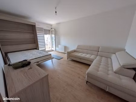 bel appartement t2 meublé de 36m² avec balcon - pfastatt (68120)