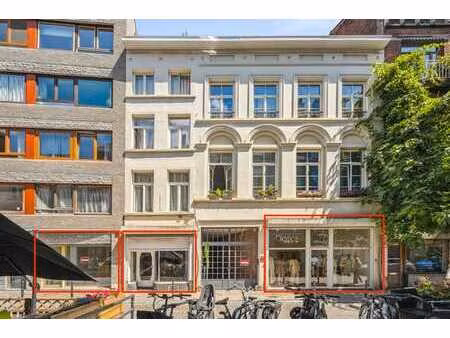 ensemble commercial à louer – rue de flandre 73-77-79  1000