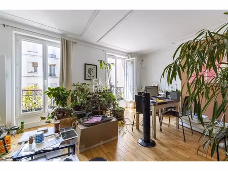 vente appartement 3 pièces 46.55 m² à paris 18ème (75018)  458 000 €