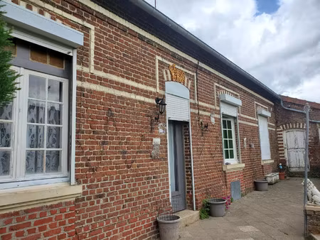 vente maison 5 pièces 110 m² guyencourt-saulcourt (80240)