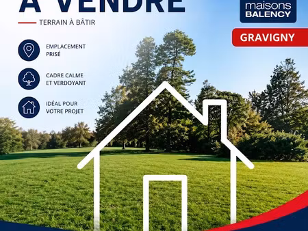 vente terrain 1102 m² à heudreville-sur-eure (27400)  69 500 €