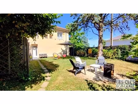 à vendre en exclusivité – chaponost – duplex avec jardin