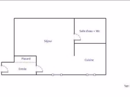 vente appartement t1 à betton (35830) : à vendre t1 / 30m² betton