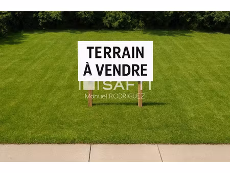 vente terrain à batir 1030 m² à moustey (40410)  106 000 €