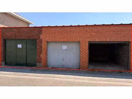 3 boxes de garage à vendre à harelbeke