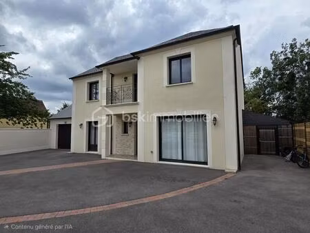 pavillon contemporain de 2020 – 225 m² – 6 chambres – dpe a – saint-martin-le-nœud (60000)