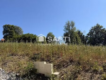 terrain constructible viabilisé à vendre