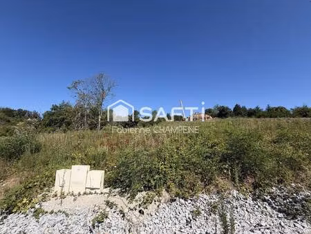 terrain constructible viabilisé à vendre