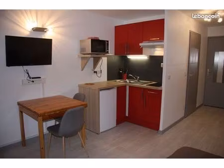 studio meublé - centre bogève
