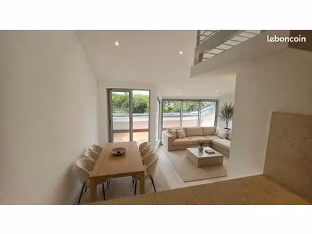 t4 triplex avec vue à 180° sur pic saint-loup  hyper-centre montpellier