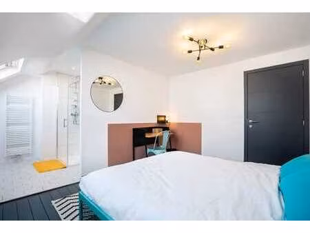 chambre dans une superbe maison avec terrasse à bruxelles