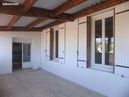beau et grand t5 avec terrasse et cheminée insert avenue gambetta a albi