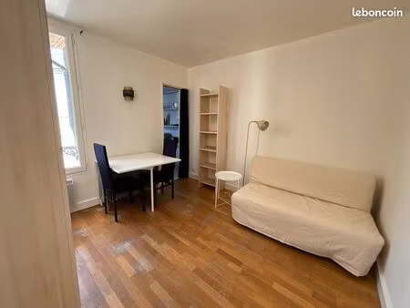 studio meublé à louer – asnières-sur-seine – 730 /mois cc
