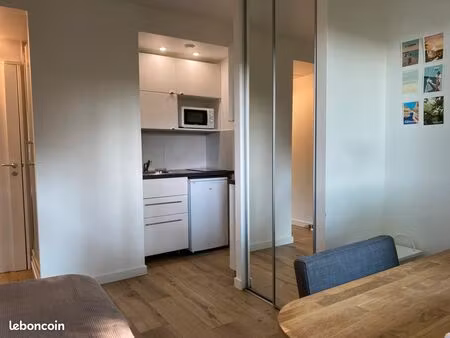 chaville rive gauche - studio meuble 12 m² - 619