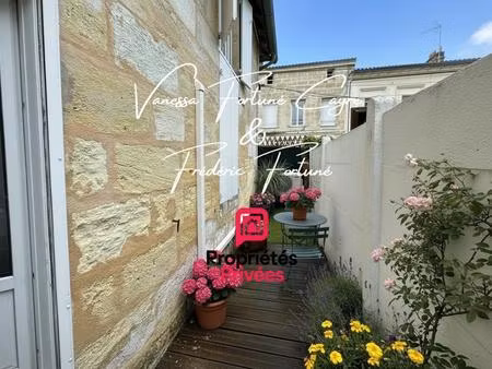 nouveauté : échoppe libournaise de 80 m² ?