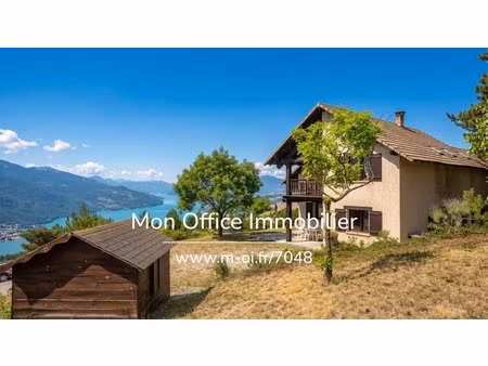 référence : 7048-ebo - maison t5 vue lac de serre ponçon avec double garage