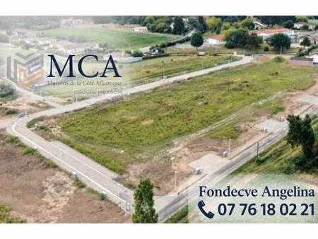 terrain constructible à vendre